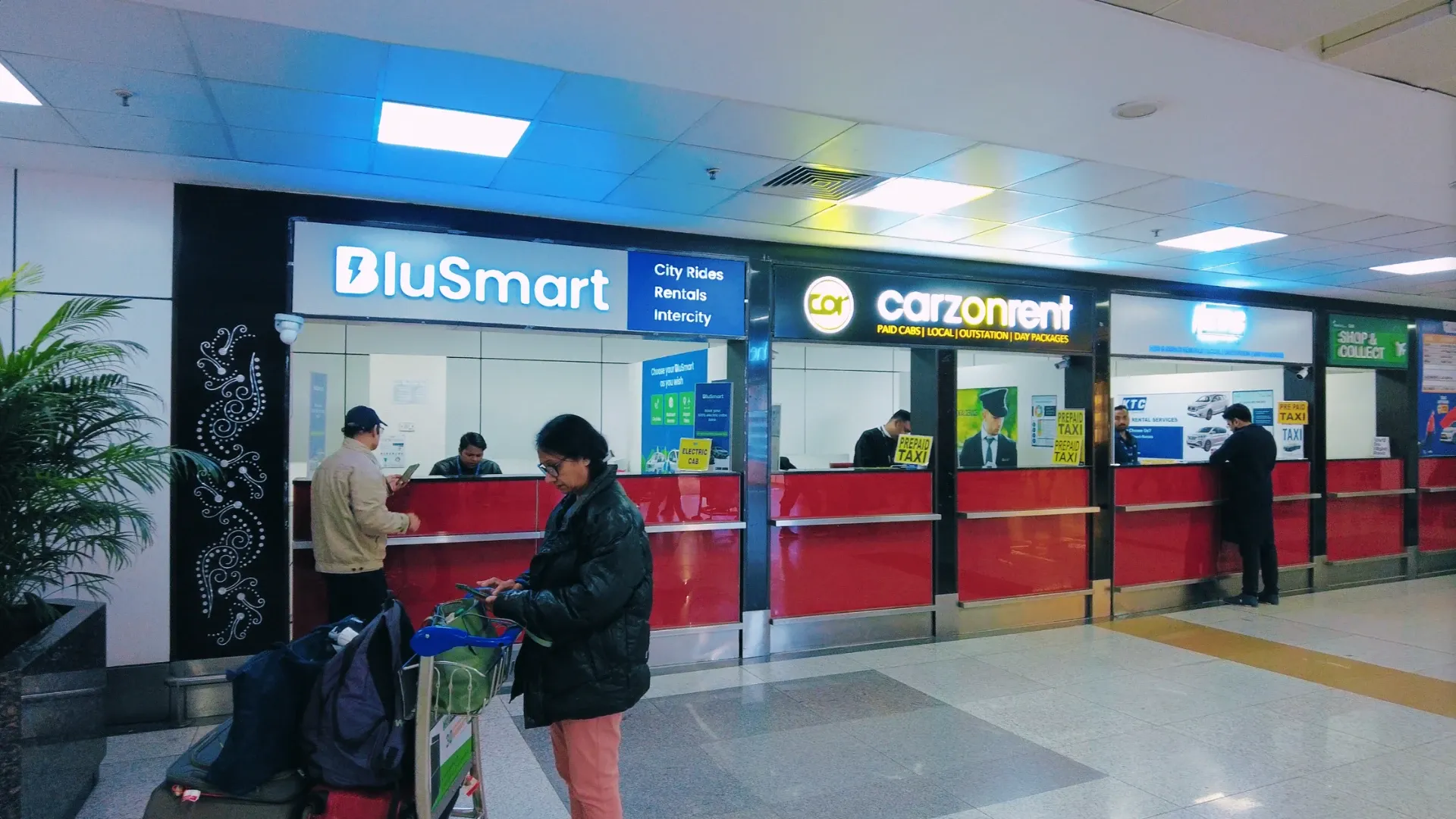 Quầy Pre-paid taxi